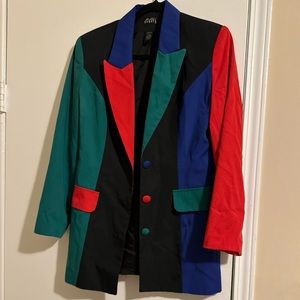 Color Blocked Blazer